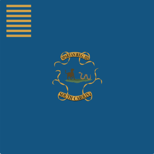 2nd Spartan Regiment of Militia Flag